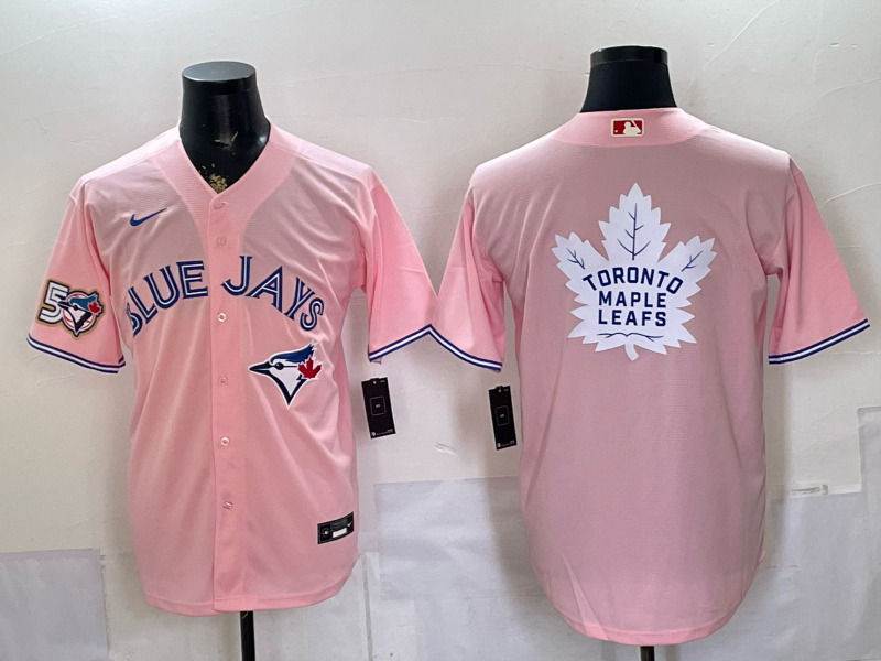 Men 2026 Toronto Blue Jays blank pink Game Nike MLB Jersey 0658707